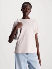 Calvin Klein Jeans T-krekls sievietēm Embro Badge Sepia 560077503, rozā cena un informācija | T-krekli sievietēm | 220.lv