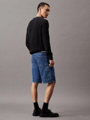 Calvin Klein Jeans šorti vīriešiem 90's Loose Cargo Denim Medium 560077819, zili цена и информация | Мужские шорты | 220.lv