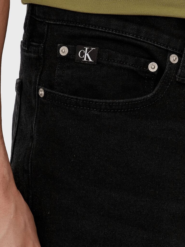 Calvin Klein Jeans šorti vīriešiem Slim 560077848, melni cena un informācija | Vīriešu šorti | 220.lv