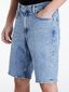 Calvin Klein Jeans šorti vīriešiem Regular Short Ckunfiltered 560077726, gaiši zili цена и информация | Vīriešu šorti | 220.lv