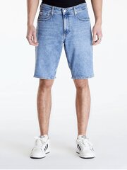 Calvin Klein Jeans šorti vīriešiem Regular Short Ckunfiltered 560077726, gaiši zili цена и информация | Мужские шорты | 220.lv