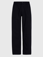 Брюки CALVIN KLEIN JEANS Linen Black J30J325126BEH 560077868 цена и информация | Мужские брюки | 220.lv