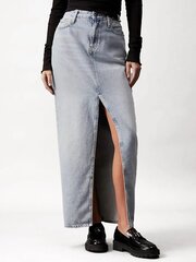 Calvin Klein Jeans svārki sievietēm Maxi Skirt 560077471, gaiši zili cena un informācija | Svārki | 220.lv