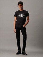 Calvin Klein Jeans džinsi vīriešiem Regular Taper Ckunfiltered 32' 560077962, melni цена и информация | Мужские джинсы | 220.lv