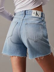 Calvin Klein Jeans šorti sievietēm Mom Short 560077620, zili cena un informācija | Sieviešu šorti | 220.lv