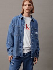 Рубашка CALVIN KLEIN JEANS Oversized Denim Medium J30J3248651A4 560077972 цена и информация | Мужские рубашки | 220.lv