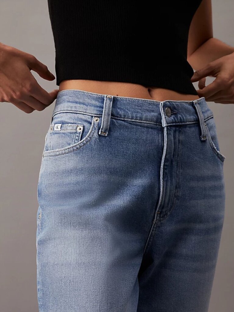 Calvin Klein Jeans džinsi sievietēm Mom Jean 30' 560077567, zili цена и информация | Sieviešu džinsi | 220.lv