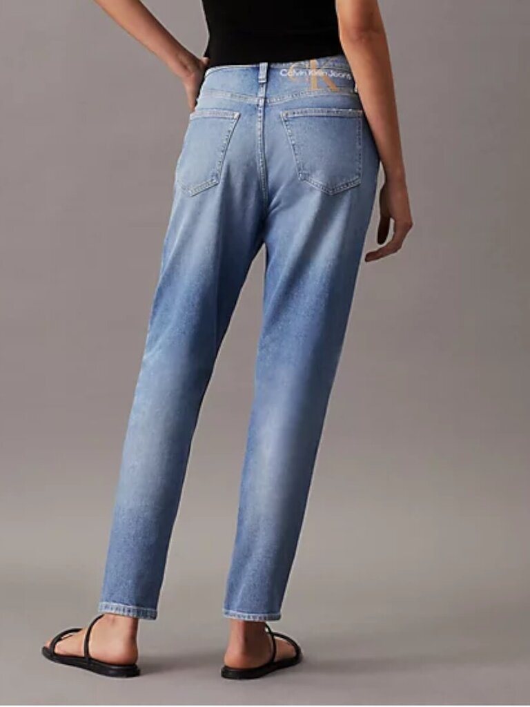 Calvin Klein Jeans džinsi sievietēm Mom Jean 30' 560077567, zili цена и информация | Sieviešu džinsi | 220.lv