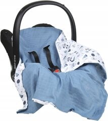 Sega autokrēsliņam Babymam, blue, 80x80 cm cena un informācija | Autokrēsliņu aksesuāri | 220.lv