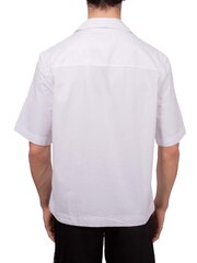 Рубашка CALVIN KLEIN JEANS Seersucker Bright White J30J325175YAF 560077854 цена и информация | Мужские рубашки | 220.lv