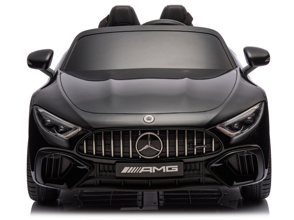 Divvietīgs bērnu elektroauto Mercedes SL 63 AMG, melns цена и информация | Bērnu elektroauto | 220.lv