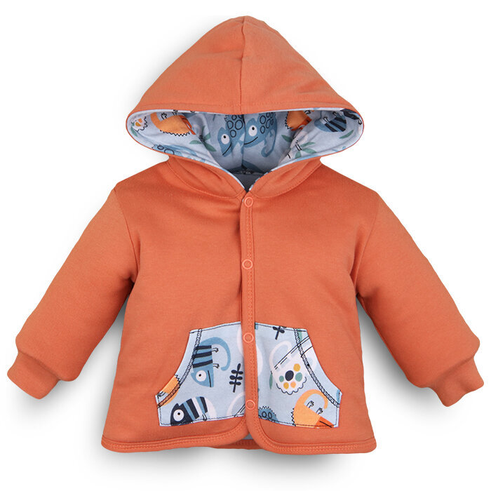 Komplekts zēniem Nini BB-55, oranžs цена и информация | Apģērbu komplekti jaundzimušajiem | 220.lv