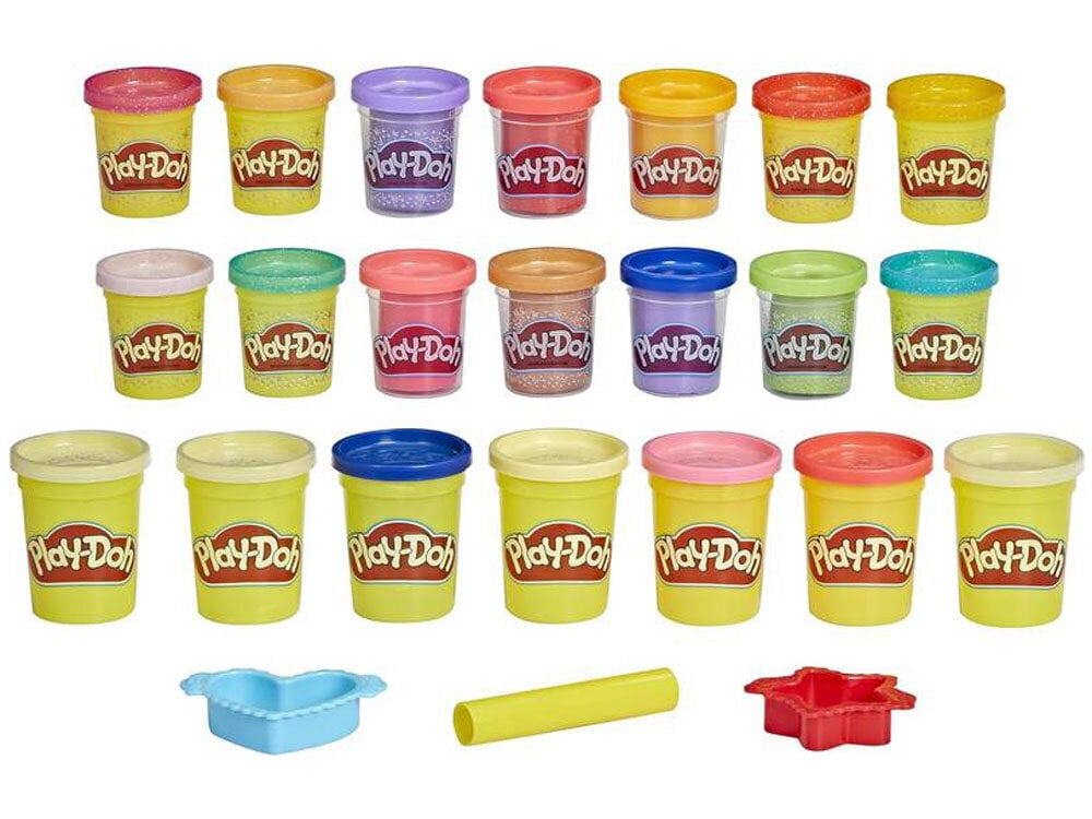 Plastilīna komplekts Play-Doh Ciastolina Merry Colors cena un informācija | Modelēšanas un zīmēšanas piederumi | 220.lv