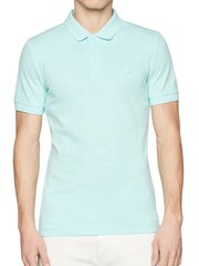 Calvin Klein Jeans polo krekls vīriešiem Embro Badge Slim 560077758, gaiši zils cena un informācija | Vīriešu T-krekli | 220.lv