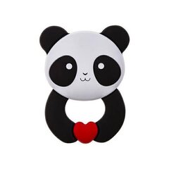 Silikona košļājamā mantiņa Akuku Panda, 0 mēneši+ cena un informācija | Zobu riņķi | 220.lv