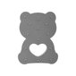 Silikona košļājamā mantiņa Akuku Bear, 0 mēneši+, 1 gab. цена и информация | Zobu riņķi | 220.lv