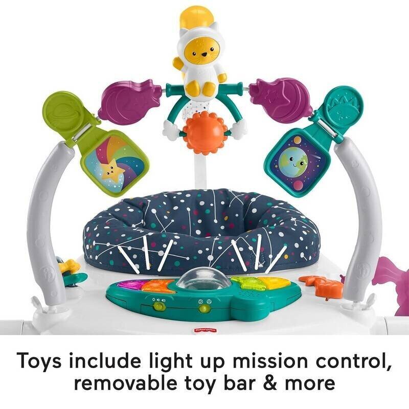 Interaktīva rotaļlieta Fisher Price Astro Kitty Space Saver cena un informācija | Staigulīši | 220.lv