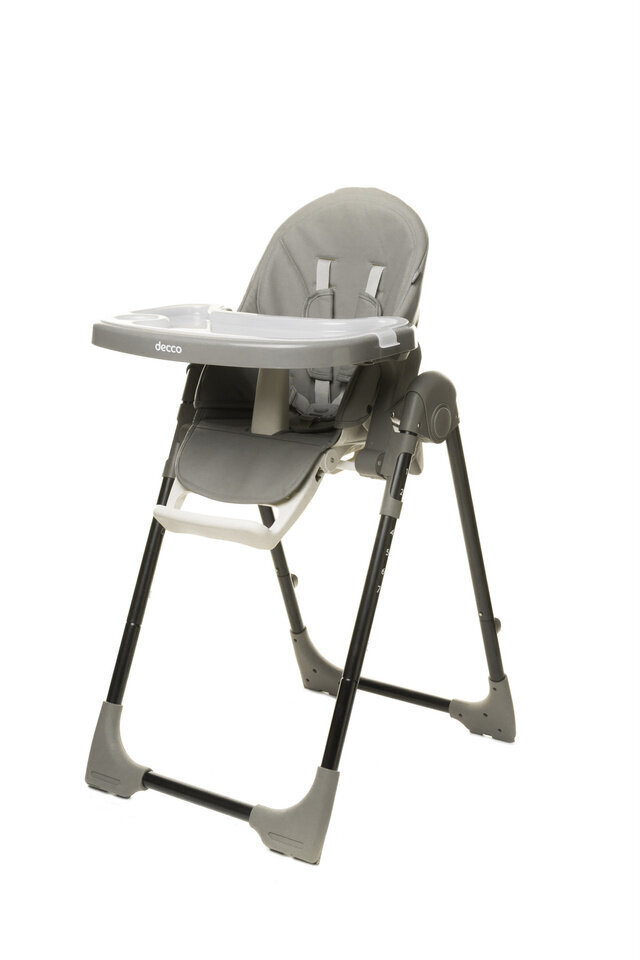 Barošanas krēsliņš 4Baby Decco, pelēks cena un informācija | Barošanas krēsli | 220.lv