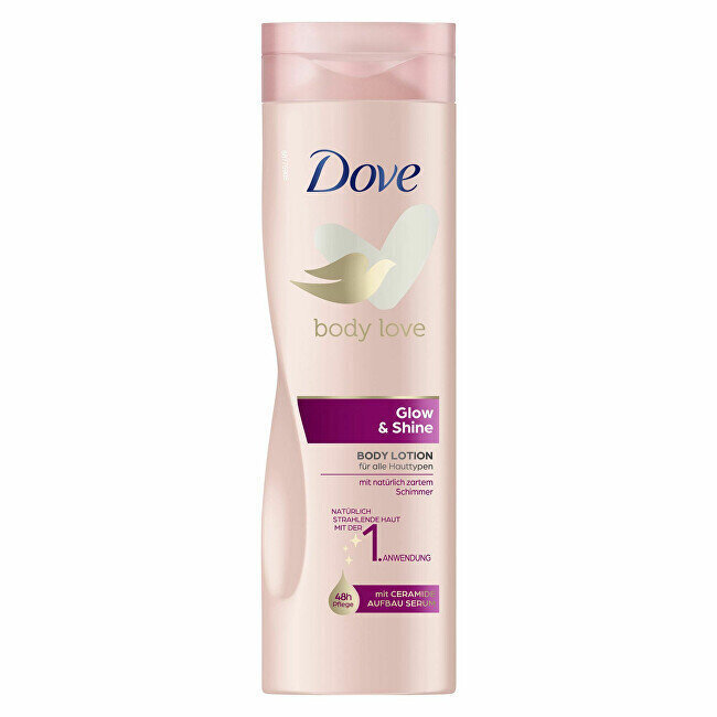 Ķermeņa losjons Dove Body Love Glow & Shine Body Lotion, 250 ml cena un informācija | Ķermeņa krēmi, losjoni | 220.lv