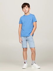 Tommy Hilfiger T-krekls zēniem Essential Cotton Reg Fit Tee Ss 540125613, zils cena un informācija | Zēnu krekli | 220.lv