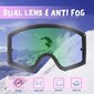 Slēpošanas, snovborda brilles Exp Vision OTG, zaļas цена и информация | Slēpošanas brilles | 220.lv
