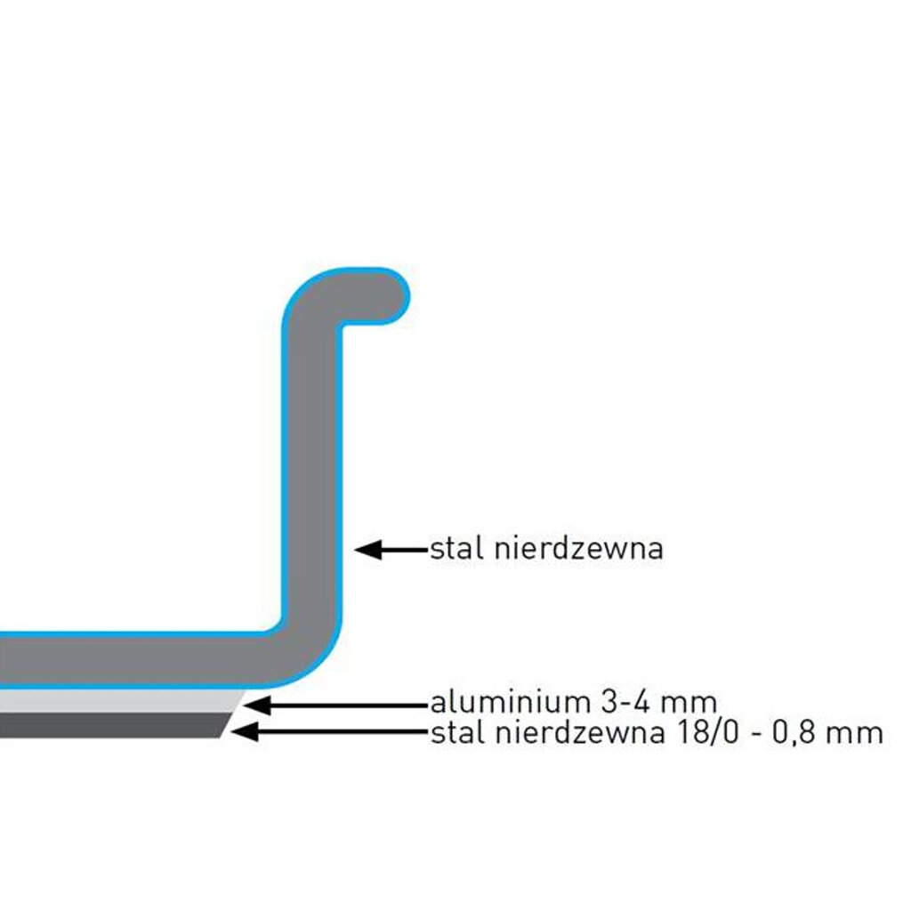 Budget Line katls ar vāku 50 l diam. 400 x 400 h — Hendi 834701 10028131 цена и информация | Katli, tvaika katli | 220.lv