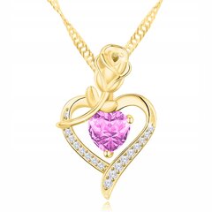 Ожерелье "Роза-сердце SIN40 706 цена и информация | Украшения на шею | 220.lv