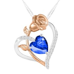 Ожерелье "Роза-сердце SIN40 710 цена и информация | Украшения на шею | 220.lv