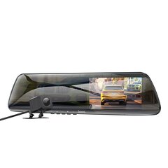 Автомобильный видеорегистратор Hoco DV4 Dual Channel Rearview Mirror Driving Recorder цена и информация | Видеорегистраторы | 220.lv