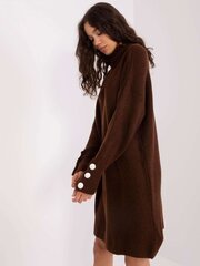 Платье с коротким рукавом для женщин German Volf, коричневое цена и информация | Платья | 220.lv