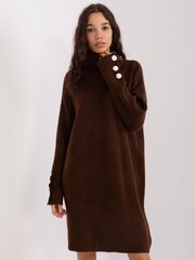 Платье с коротким рукавом для женщин German Volf, коричневое цена и информация | Платья | 220.lv
