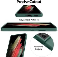 Чехол Mercury Silicone Case Samsung A155 A15 4G/A156 A15 5G, темно зеленый цена и информация | Чехлы для телефонов | 220.lv