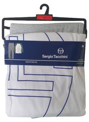 Vīriešu pidžama Sergio Tacchini 0534 White-Grigio cena un informācija | Vīriešu halāti, pidžamas | 220.lv