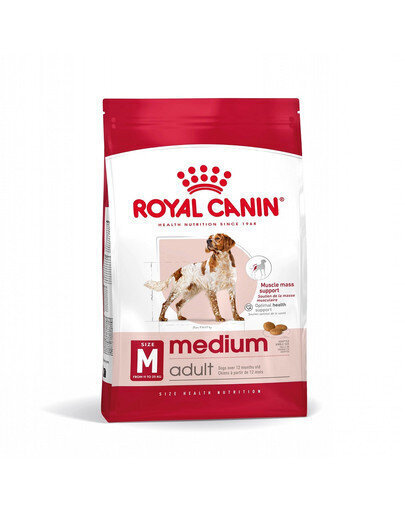 Royal Canin SHN Medium Adult BF pieaugušiem vidējo šķirņu suņiem, ar mājputniem, 4 kg cena un informācija | Sausā barība suņiem | 220.lv