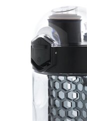 Dzērājs XD XCLUSIVE, 700ml, ar melnu sp. infūzija, caurspīdīga tritāna plastmasa, ar slēdzamu vāciņu cena un informācija | Ūdens pudeles | 220.lv