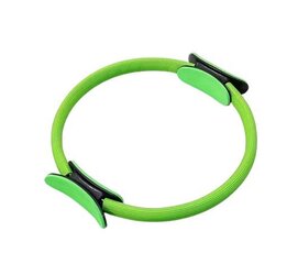 Фитнес-кольцо для растяжки, зеленое. цена и информация | Другие товары для фитнеса | 220.lv