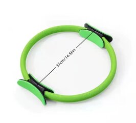 Фитнес-кольцо для растяжки, зеленое. цена и информация | Другие товары для фитнеса | 220.lv