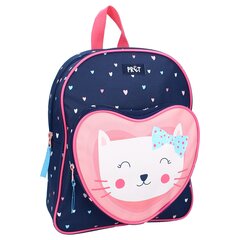 Mugursoma Heart Kitty, zila цена и информация | Школьные рюкзаки, спортивные сумки | 220.lv