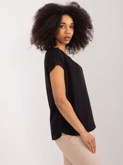 T-krekls sievietēm 528895896, melns цена и информация | Женские футболки | 220.lv