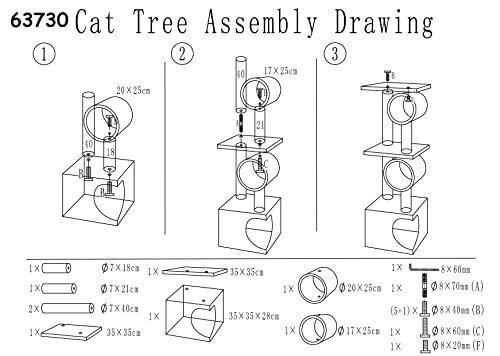 Nobby kaķu koks Classic LIDO, pelēks, 35 x 35 x 112 cm cena un informācija | Kaķu mājas, nagu asināmie | 220.lv
