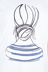 T-krekls sievietēm Blue Seven 105770001, balts cena un informācija | T-krekli sievietēm | 220.lv