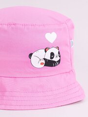 Cepure meitenēm 5904921624787, rozā цена и информация | Шапки, перчатки, шарфы для девочек | 220.lv