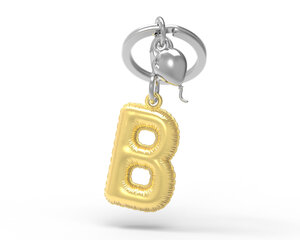 Atslēgu piekariņš Burts B MTM10B cena un informācija | Atslēgu piekariņi | 220.lv