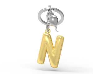 Atslēgu piekariņš Burts N MTM10N cena un informācija | Atslēgu piekariņi | 220.lv