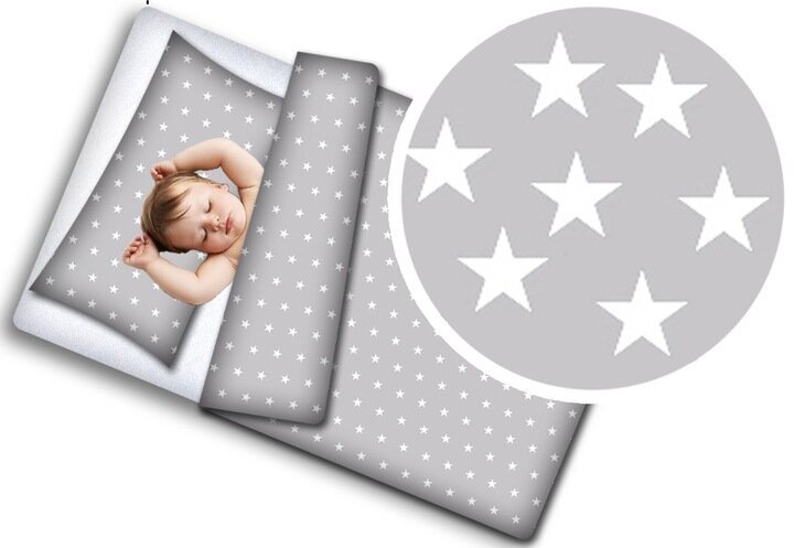 Babymam bērnu gultas veļas komplekts, 135x100 cm, 2 daļas цена и информация | Bērnu gultas veļa | 220.lv