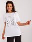 T-krekls sievietēm, balts цена и информация | T-krekli sievietēm | 220.lv