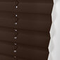 Plisētas žalūzijas Bojanek Easyfix Pro brūna, 75x160 cm цена и информация | Rullo žalūzijas | 220.lv