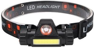 Galvas lukturītis USB LED цена и информация | Фонари и прожекторы | 220.lv