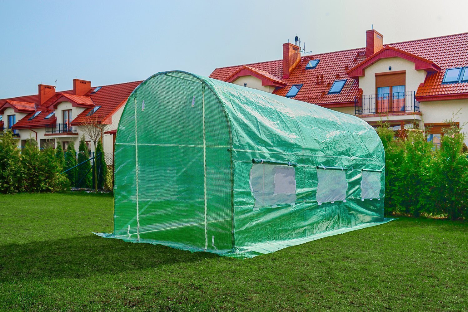 Siltumnīca Funfit Garden, 450x200x200 cm цена и информация | Siltumnīcas | 220.lv