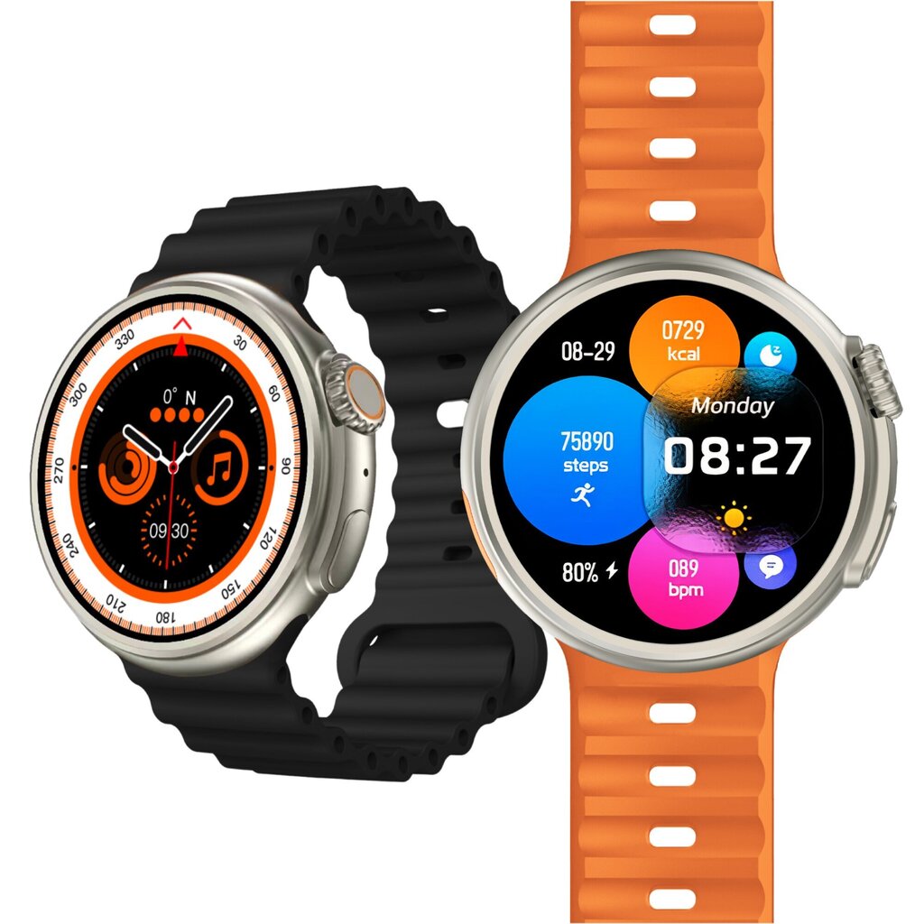 YAXO Watch Oxnard Titanium Black YWOWT01SBO цена и информация | Viedpulksteņi (smartwatch) | 220.lv